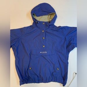 Colombia Womens pullover windbreaker purple size XL